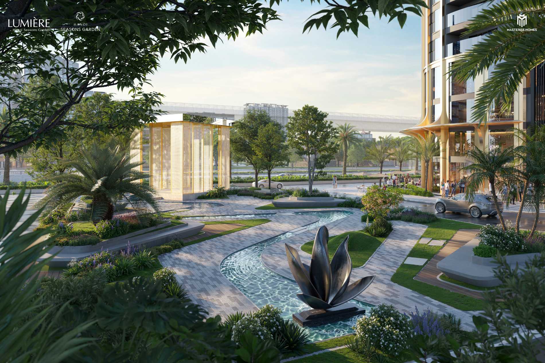Phối cảnh tiện ích nổi bật tại Lumiere Hanoi Seasons Garden - Masterise Cao Xà Lá Nguyễn Trãi