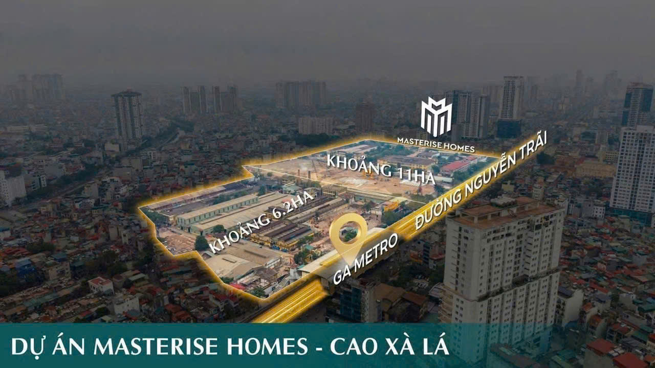 Vị trí hiếm có của dự án Hà Nội Seasons Garden
